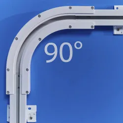 Жылжымалы бұрыштық электр шымылдығы Onviz